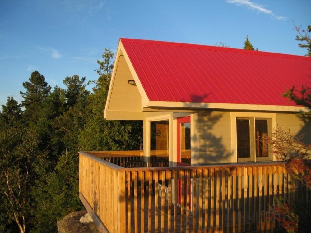 Camping & Chalets De La Demi-Lieue Saint-Jean-Port-Joli Exterior foto